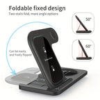 3-in-1 Fast Wireless Charging Stand for Apple Devices