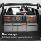 9-Pocket Car Seat Back Organizer – Oxford Storage Bag