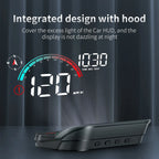 NNEOBA AD M22 GPS HUD Universal Digital Speedometer Display Black-3