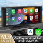 Wireless Car Screen With CarPlay & Android Auto