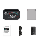 NNEOBA AD M22 GPS HUD Universal Digital Speedometer Display Black-0
