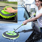 Long Handle Car Wash Brush Mop Kit-1