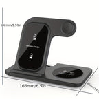 3-in-1 Fast Wireless Charging Stand for Apple Devices