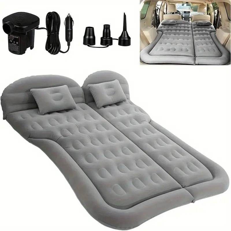 Inflatable Car Mattress with Air Pump-3