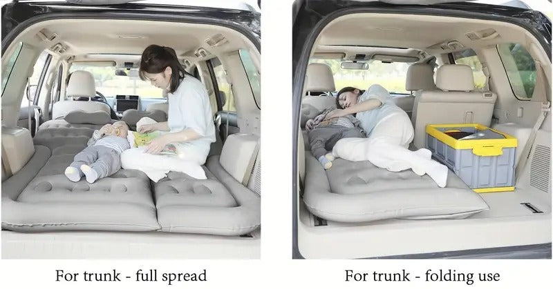 Inflatable Car Mattress with Air Pump-4