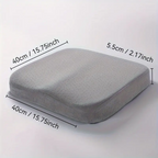 Seat Cushion Memory Foam for Office & Car-1